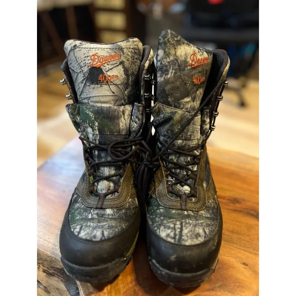 Danner Mossy Oak Break-Up Country Insulated‎ 400G Goretex Shoes - Size 8